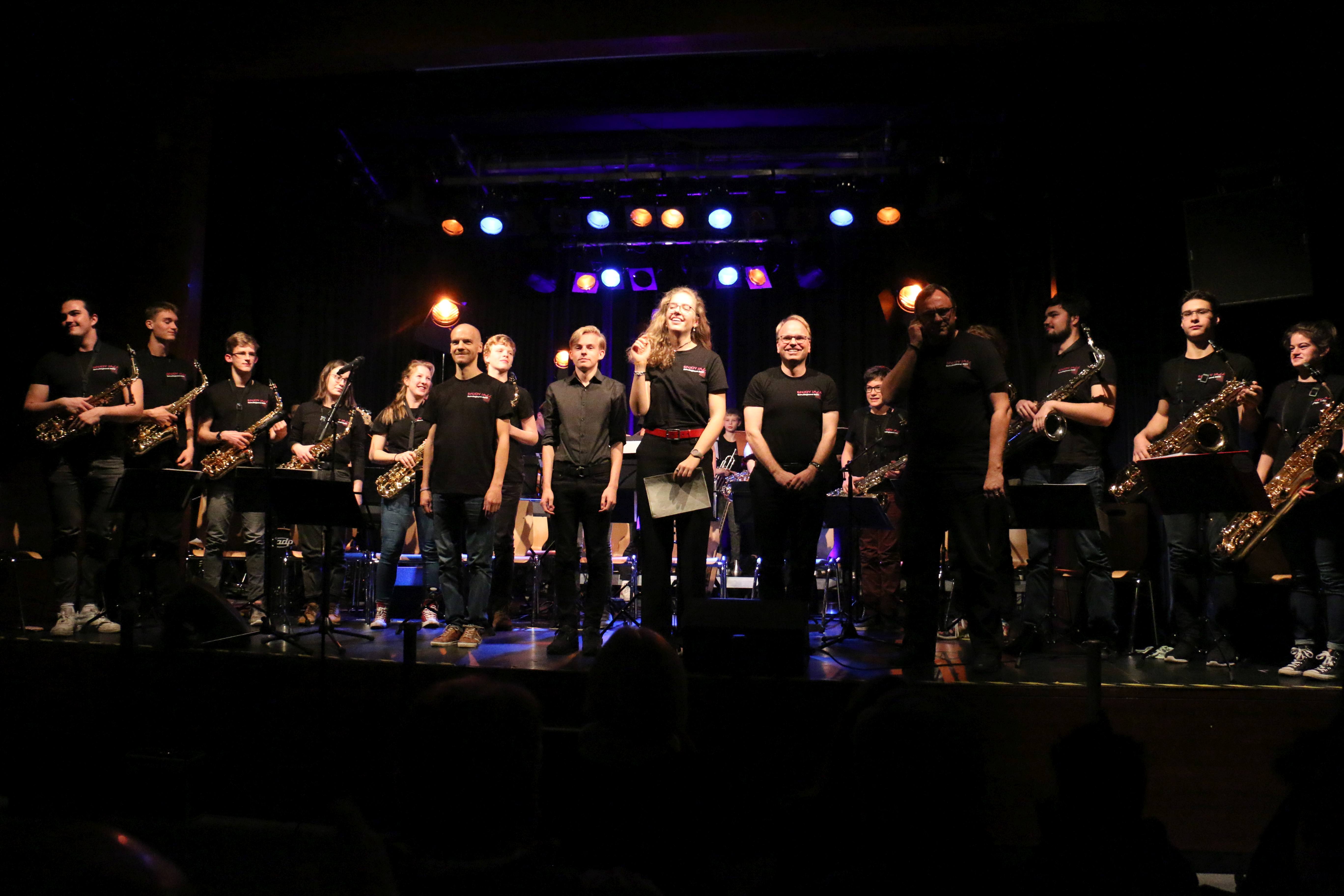 Ein Foto der Enjoy Jazz Schulbigband